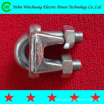 High Quality Galvanized Drop Froged Cable Clip(Clamp)/ Wire Rope Clips/Electric Power Fitting